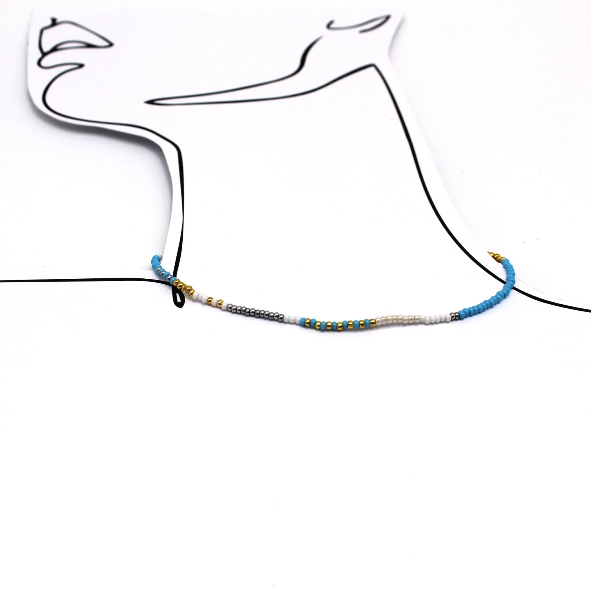 1 Strand Necklace / Wrap Bracelet - TANAGER