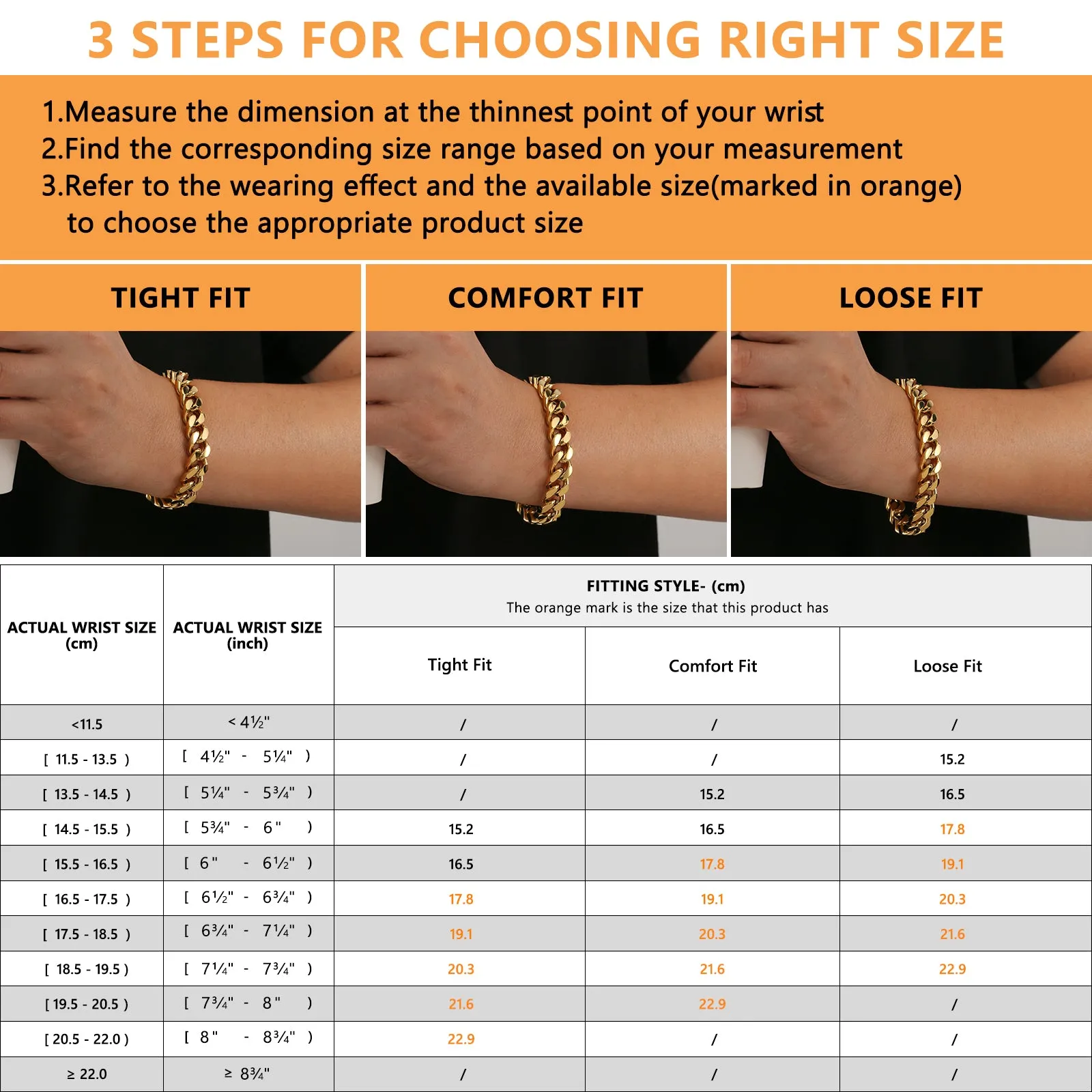 12mm Miami Cuban Link Bracelet with Lion Button Clasp