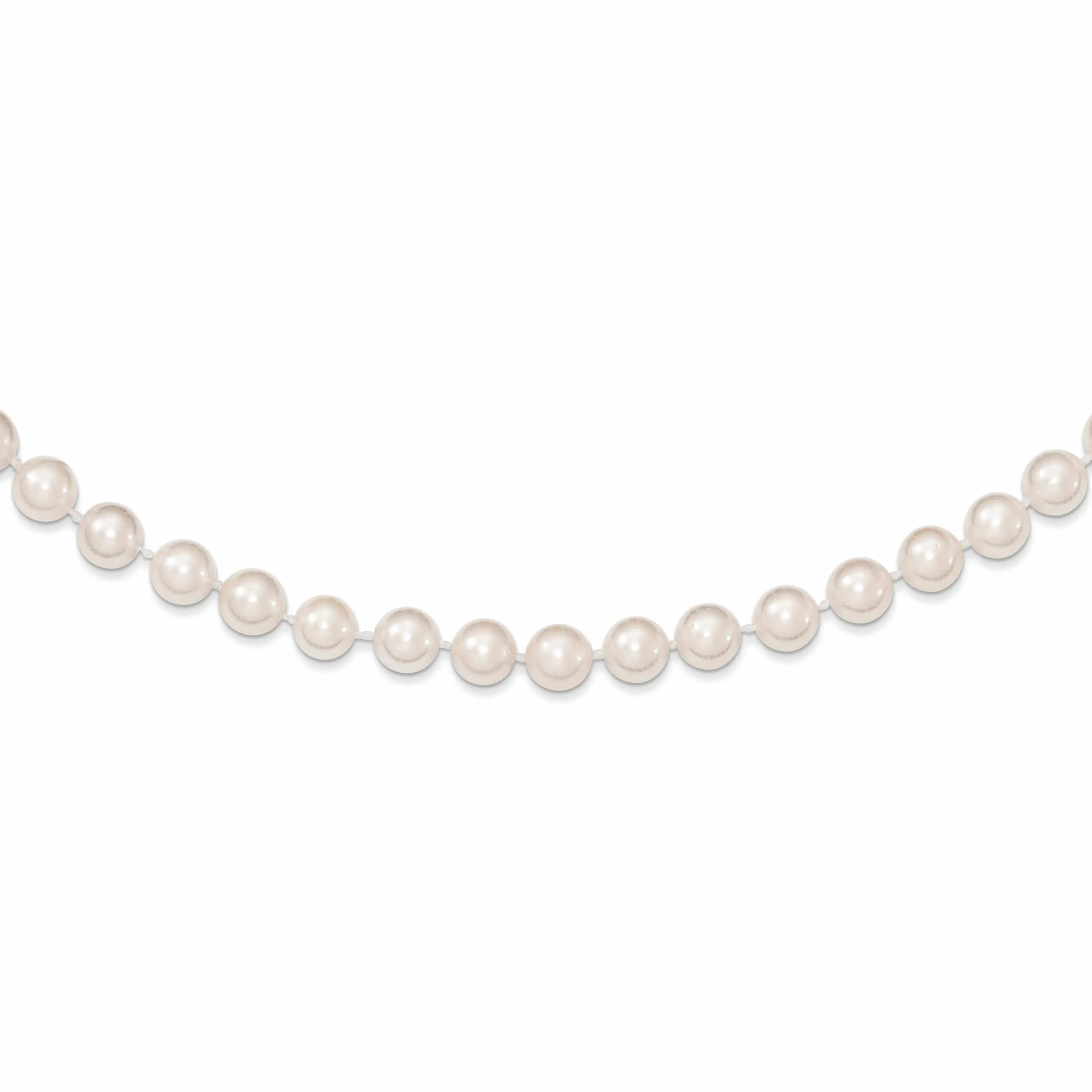 14k Gold White Akoya Saltwater Cultured Pearl