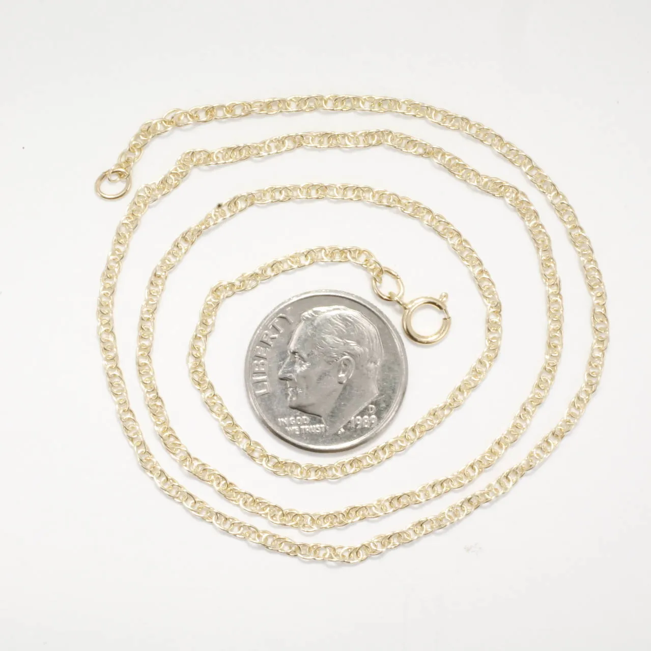 14kt Yellow Gold Vermeil Wheat Field Necklace