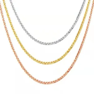 18k Gold Chopin Chain Necklace