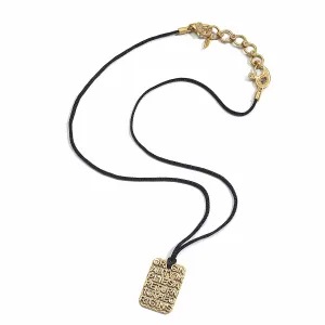 20K "Originality Implies a Return to The Origins" Necklace