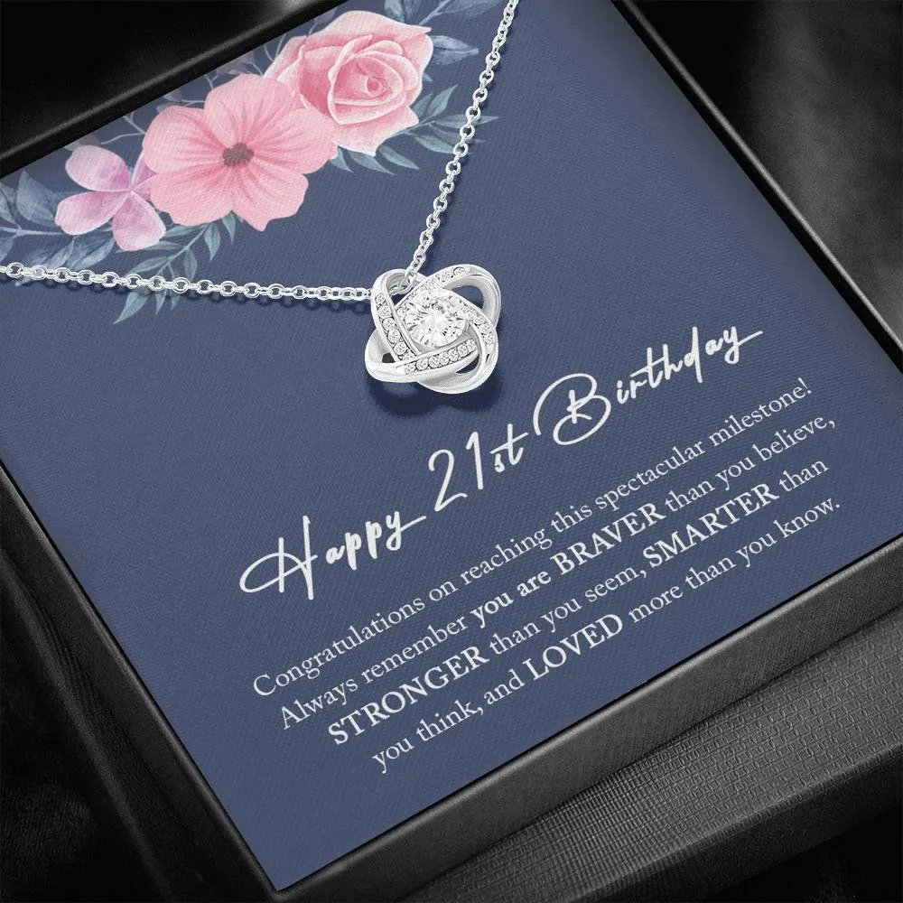 21st Birthday Gift for Her, 21st Birthday Gift for Best Friend, 21st Birthday Necklace