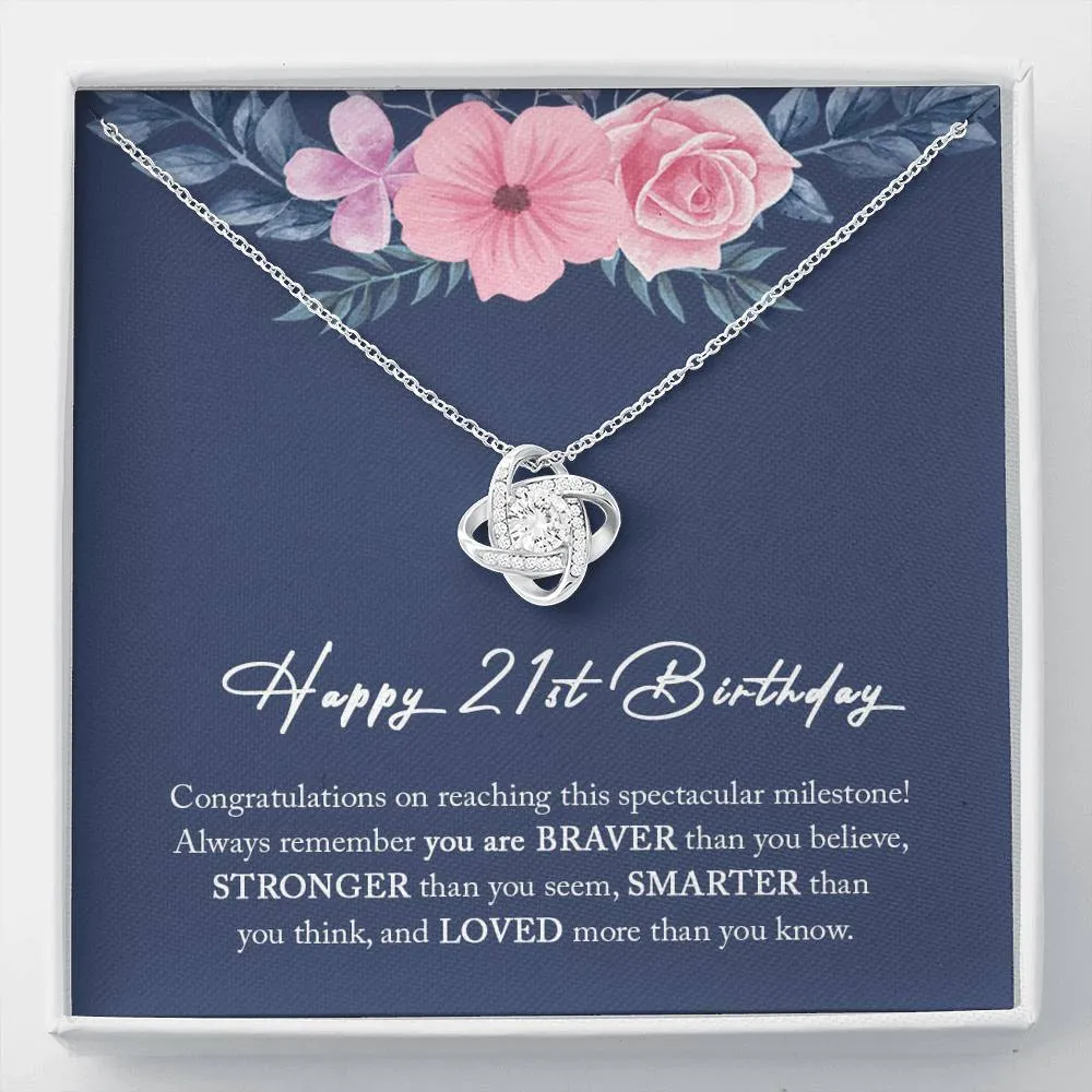 21st Birthday Gift for Her, 21st Birthday Gift for Best Friend, 21st Birthday Necklace