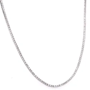 2.26ct tw Diamond Riviera Line Tennis Necklace
