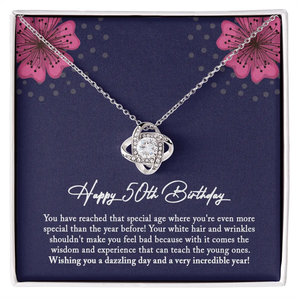 50th Birthday Gift for Women,  50th Birthday Gift for Women Jewelry, Gift For 50th Birthday Woman