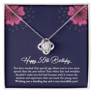 50th Birthday Gift for Women,  50th Birthday Gift for Women Jewelry, Gift For 50th Birthday Woman
