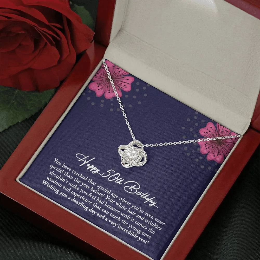 50th Birthday Gift for Women,  50th Birthday Gift for Women Jewelry, Gift For 50th Birthday Woman