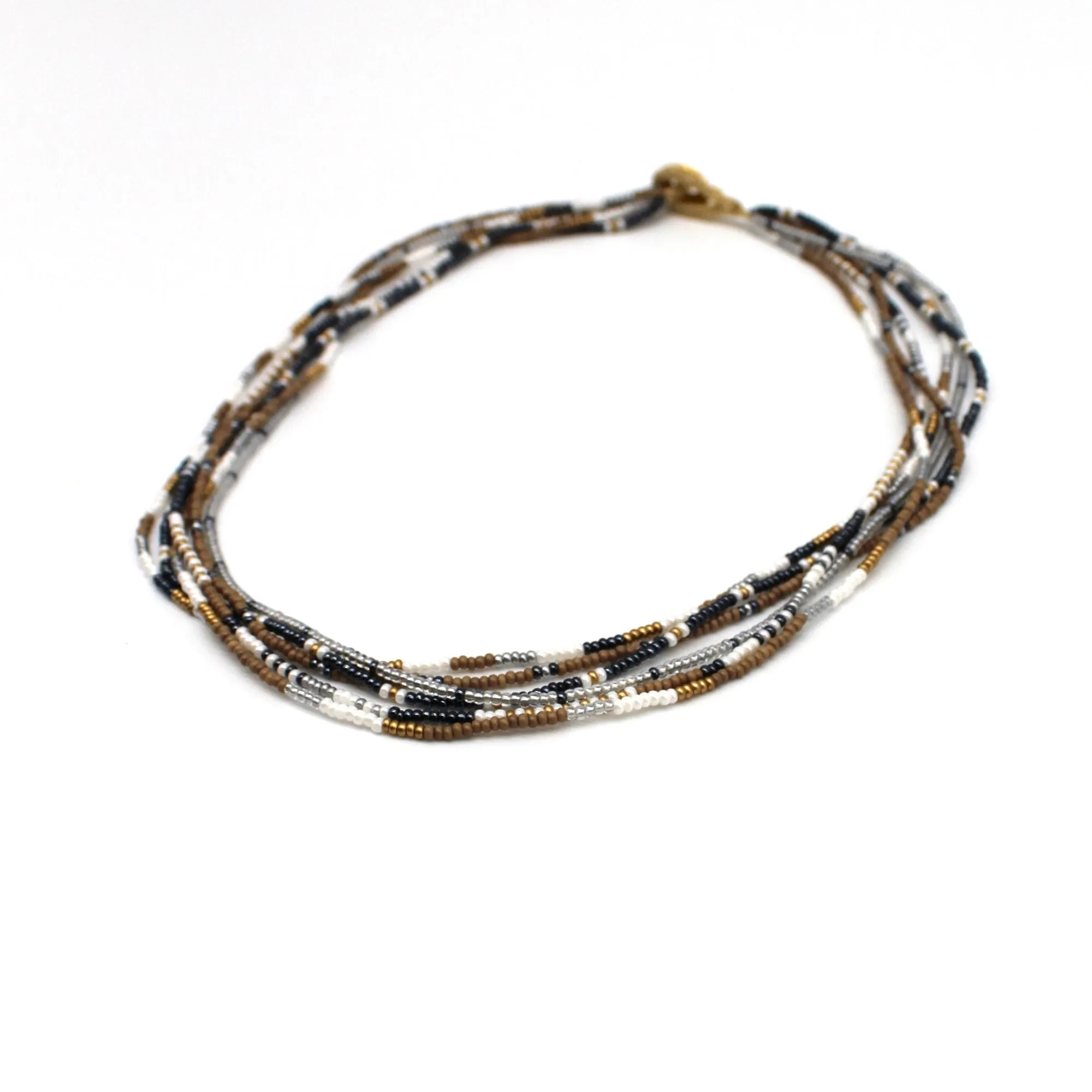 6 Strand Necklace - SANDPIPER
