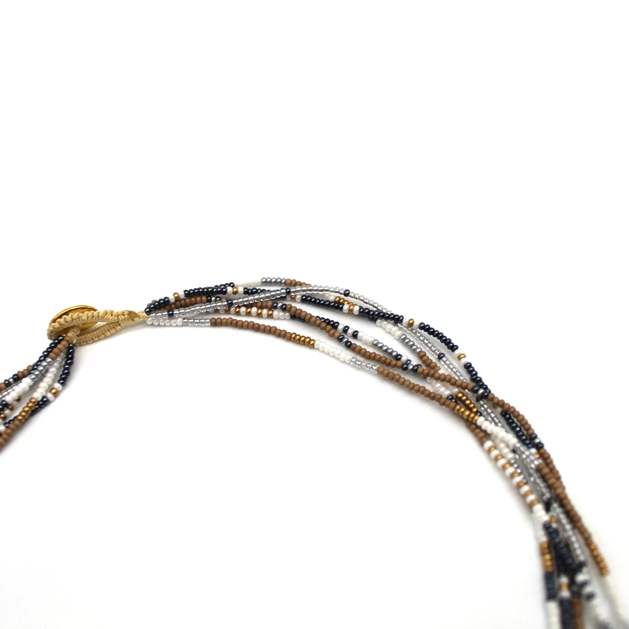 6 Strand Necklace - SANDPIPER