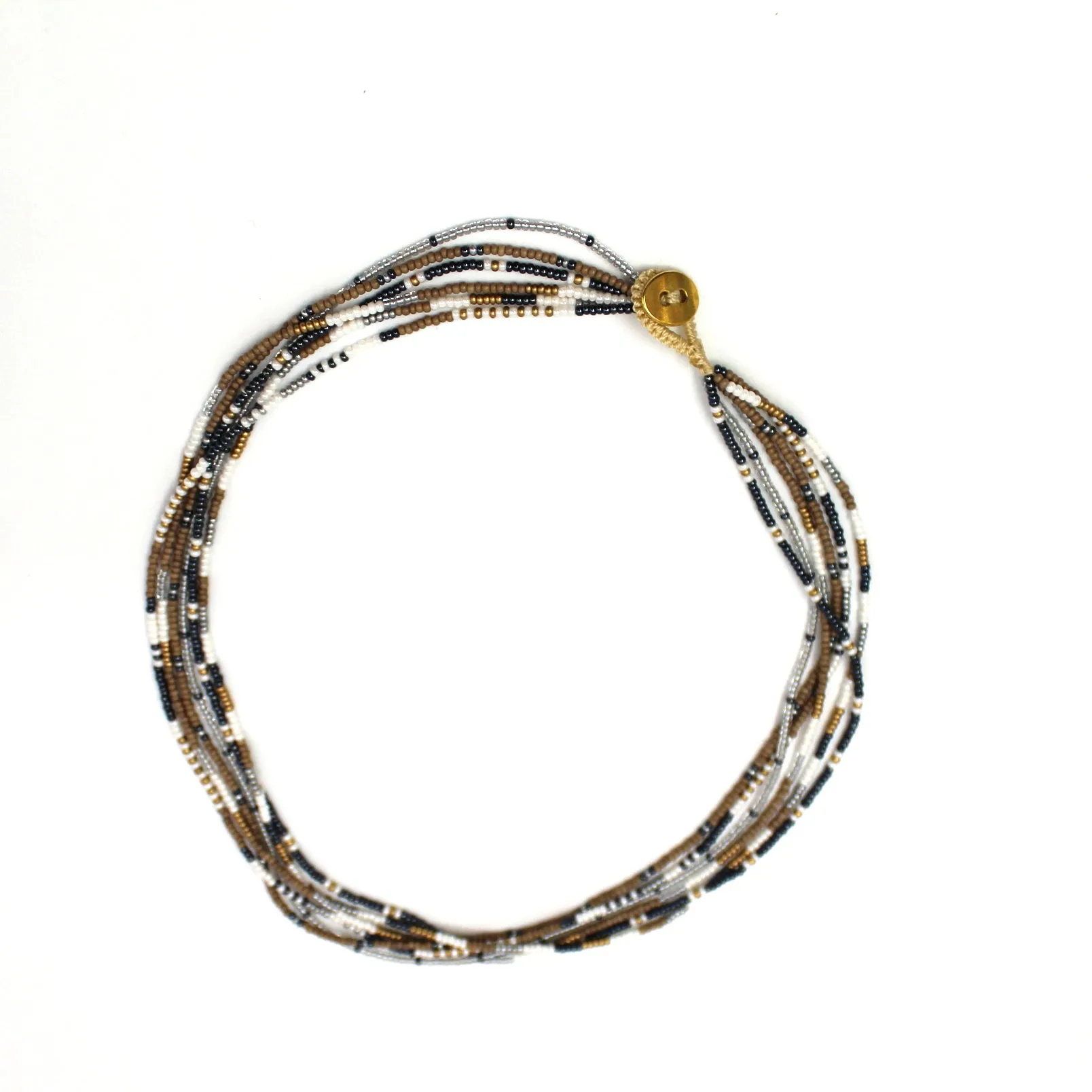 6 Strand Necklace - SANDPIPER