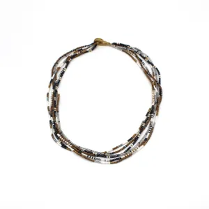 6 Strand Necklace - SANDPIPER