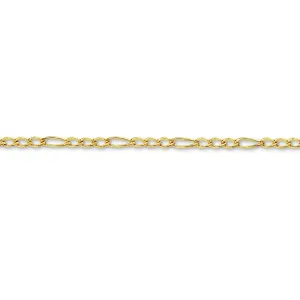 9ct Yellow Gold Figaro Necklace