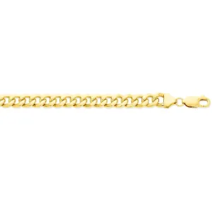 9ct Yellow Gold Silver Infused Necklace