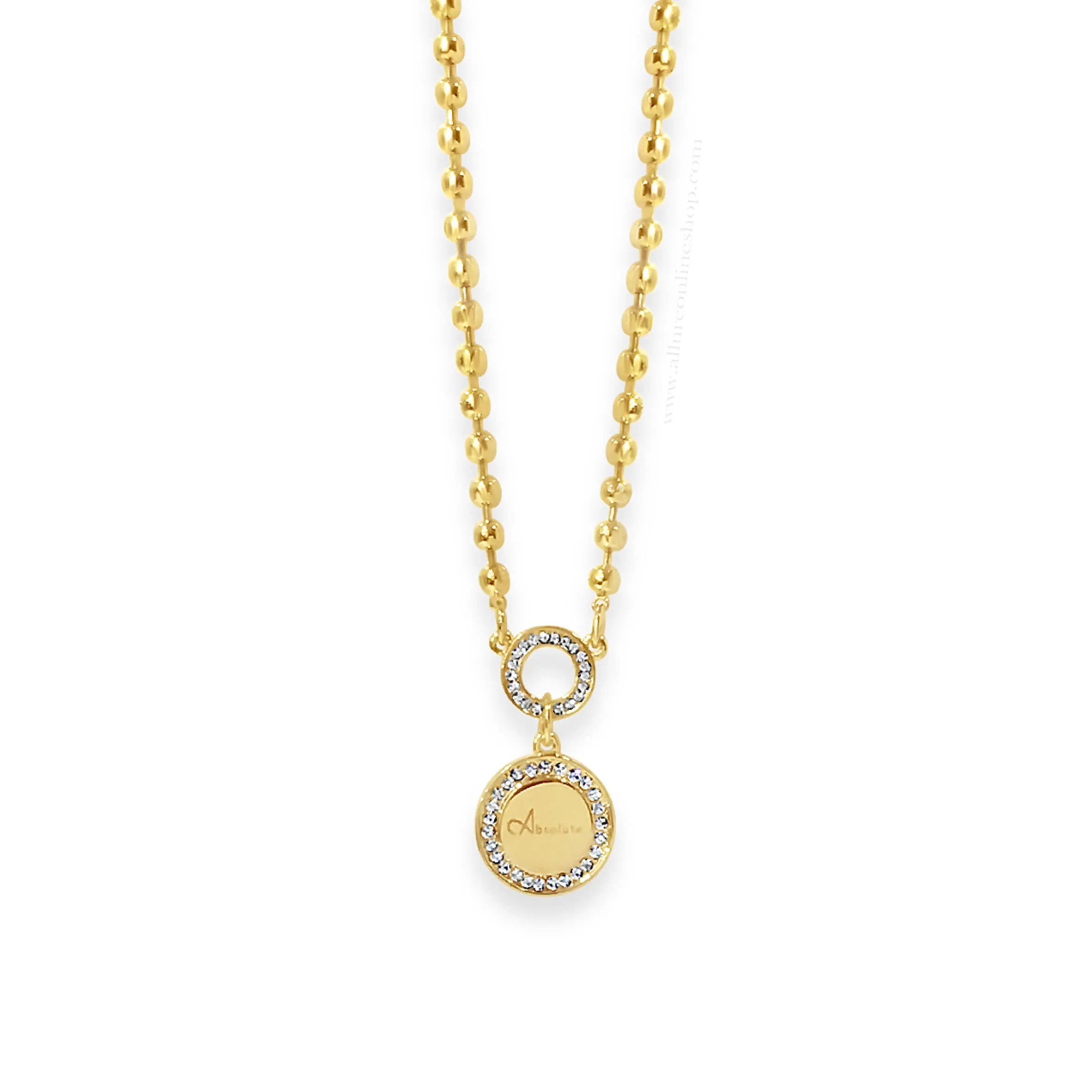 Absolute Gold Ball Necklace