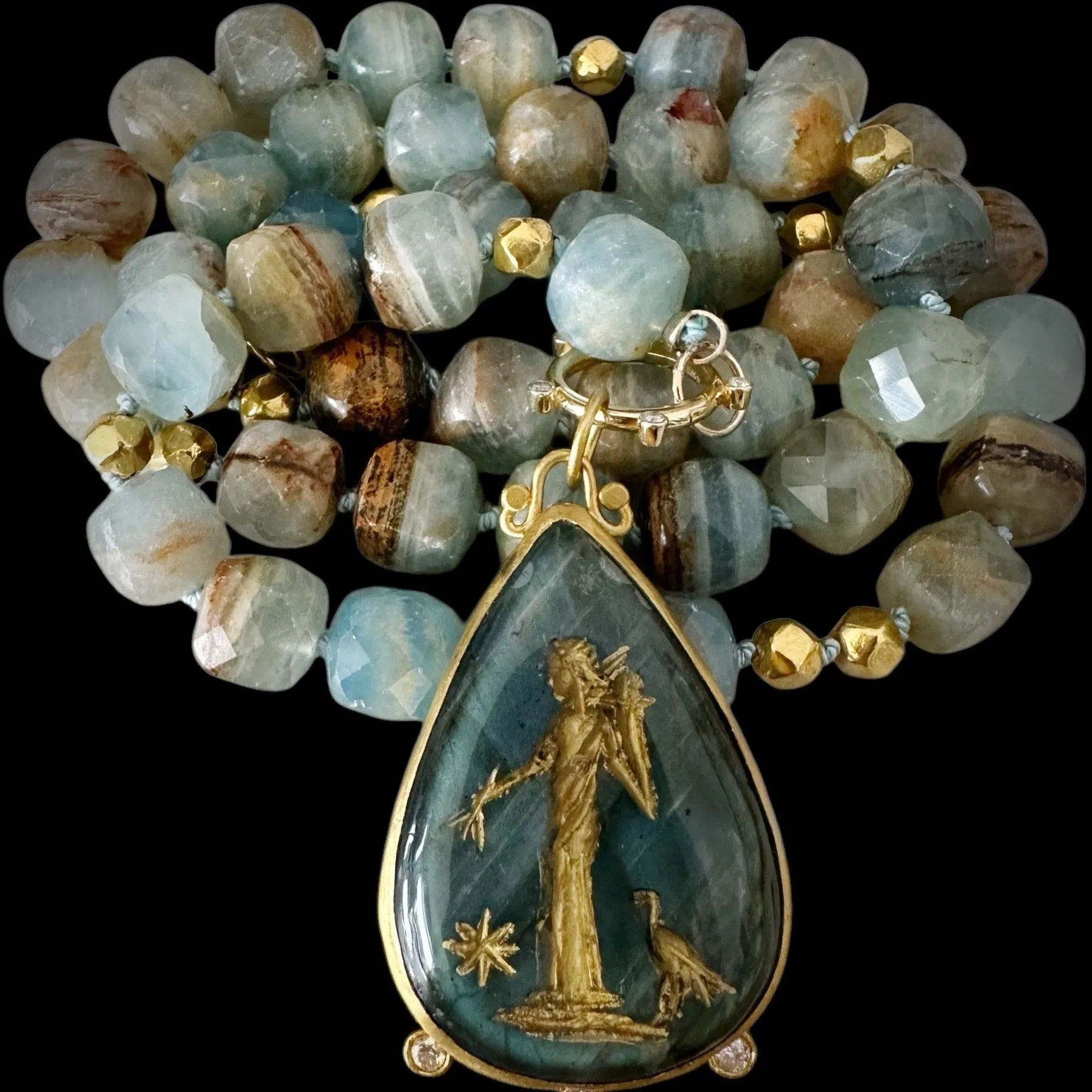Argentinian Calcite Gemstone Necklace