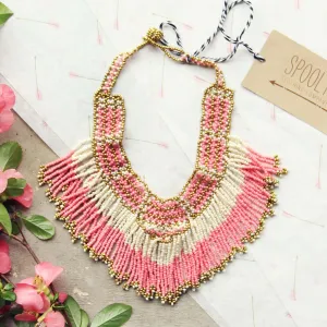 Arid Gems Necklace in Peony