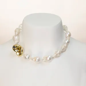 Baroque Pearl Choker