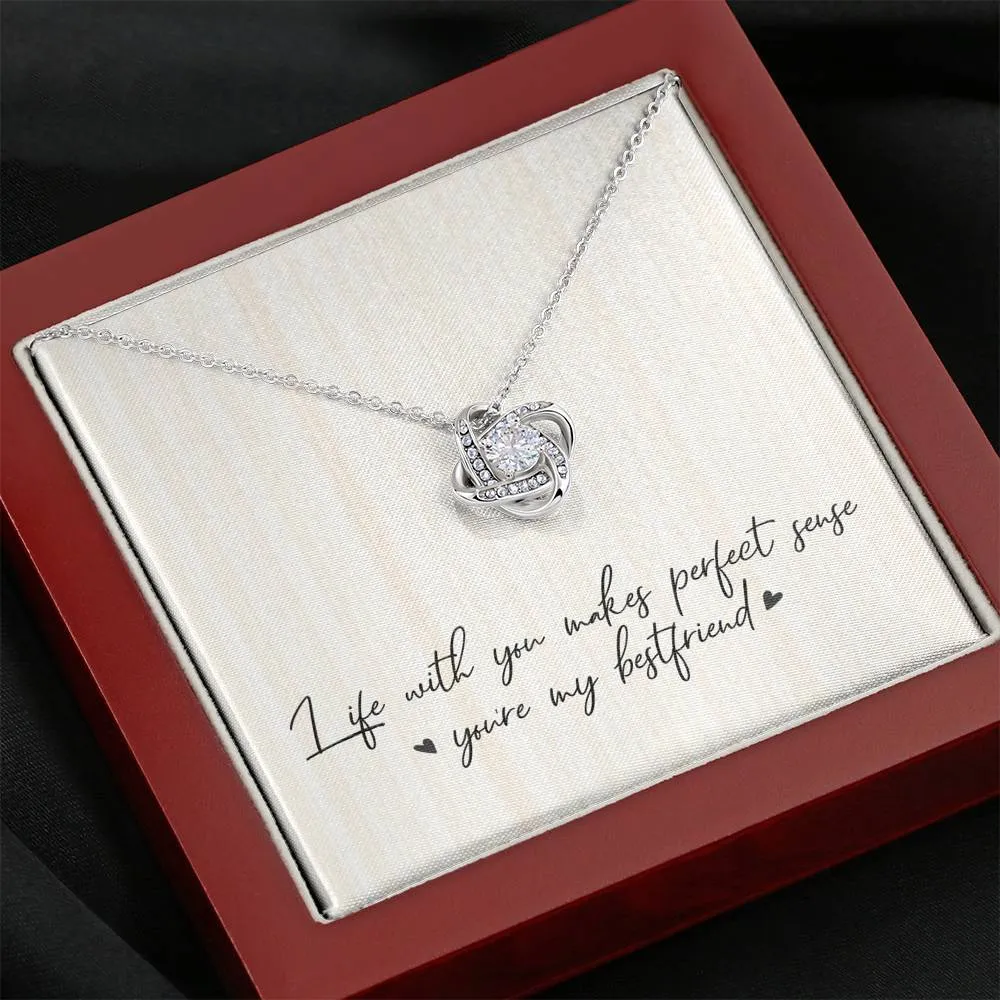 Best Friends Knot Necklace