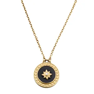 Black Onyx Star Pendant
