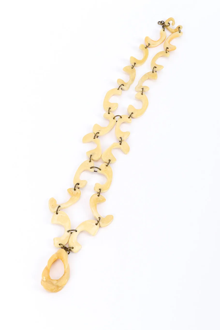 Bone Drop Necklace