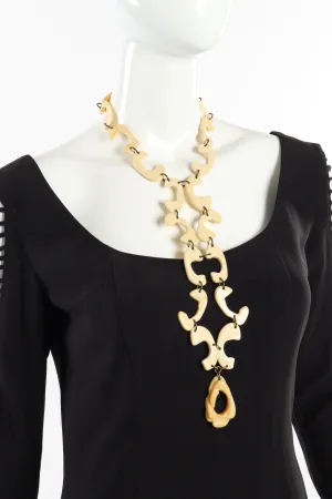Bone Drop Necklace
