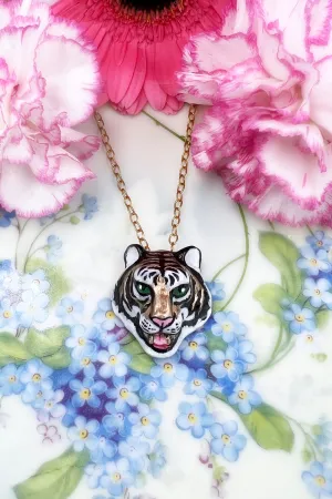 Bronze Tiger Necklace