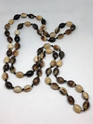 CATHs Oval Horn Bead Necklace