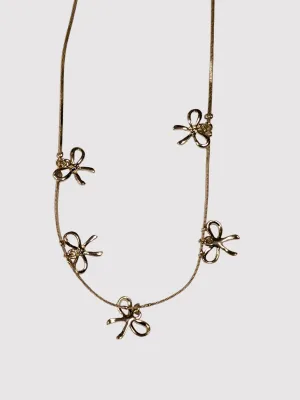 Coquette Bow Necklace