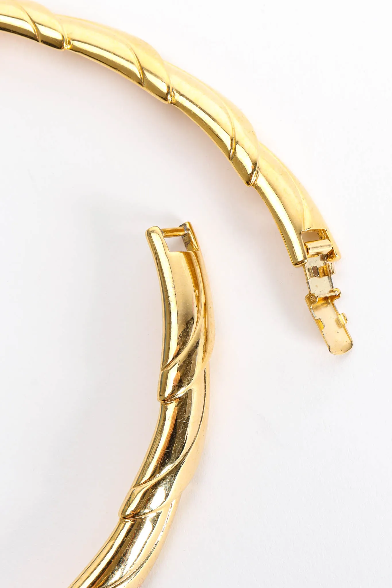 Crescent Arch Rhinestone Necklace