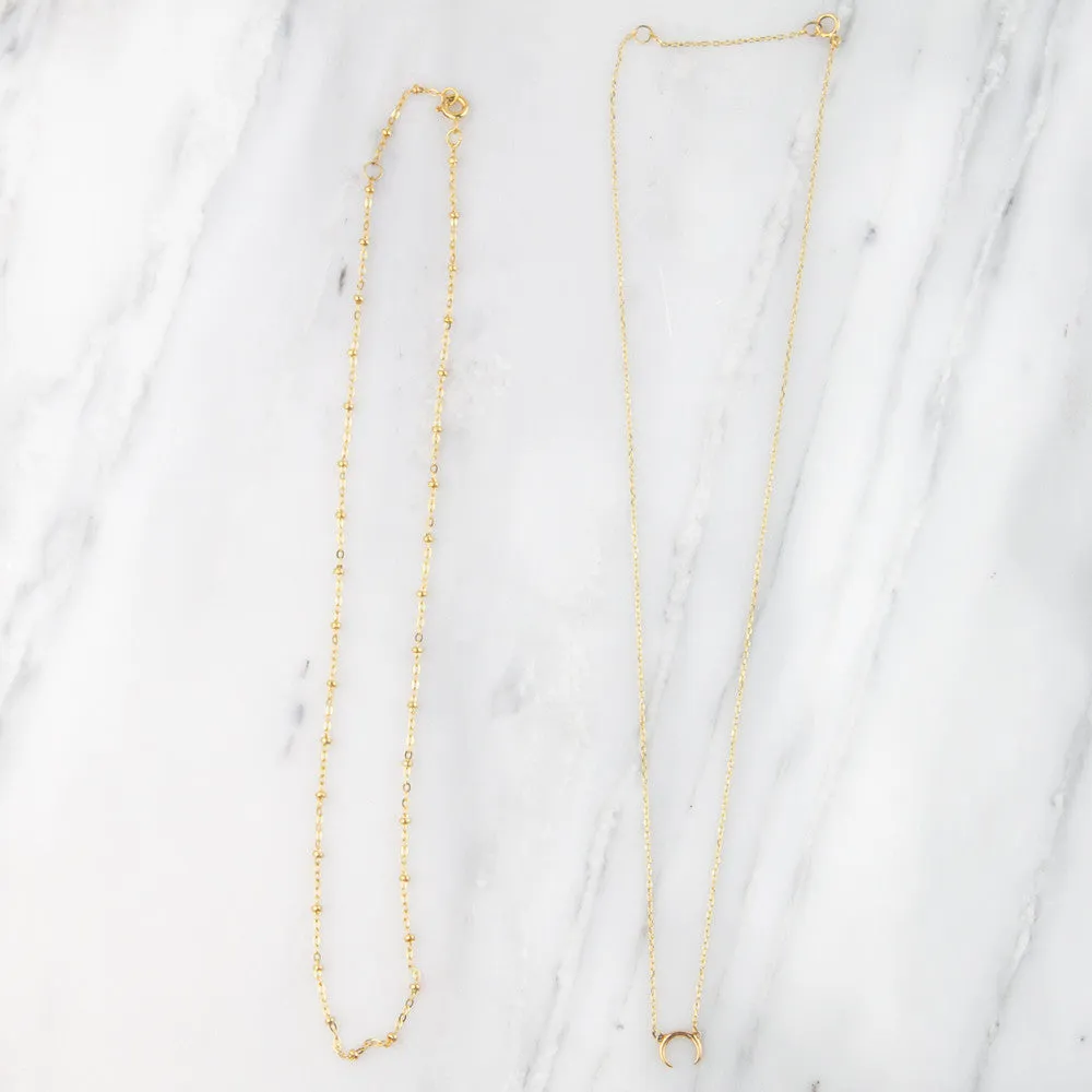 Crescent Necklace