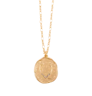 Crest Stag Necklace
