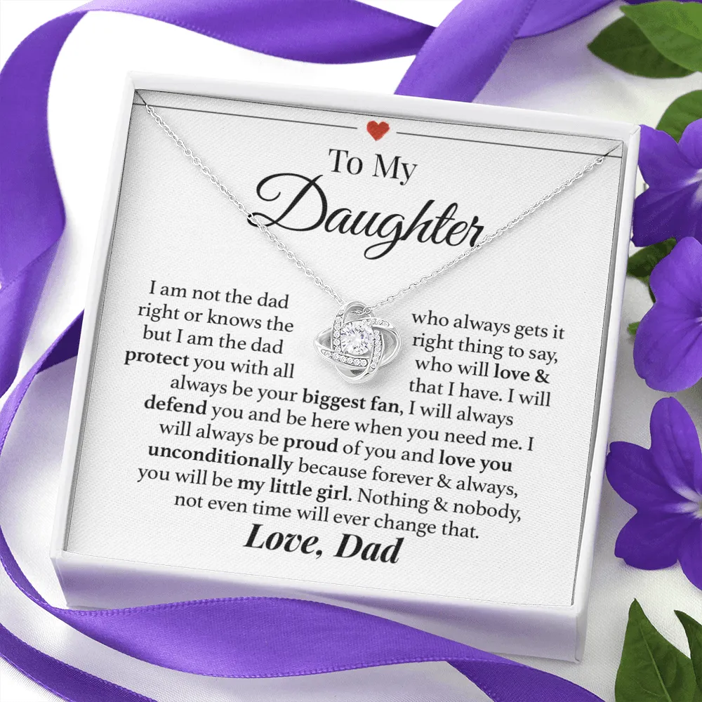 Daughter Love & Protection Necklace