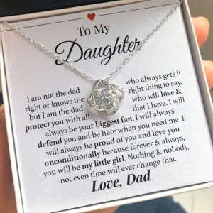Daughter Love & Protection Necklace