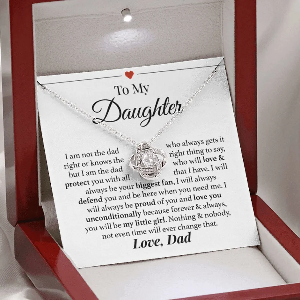Daughter Love & Protection Necklace