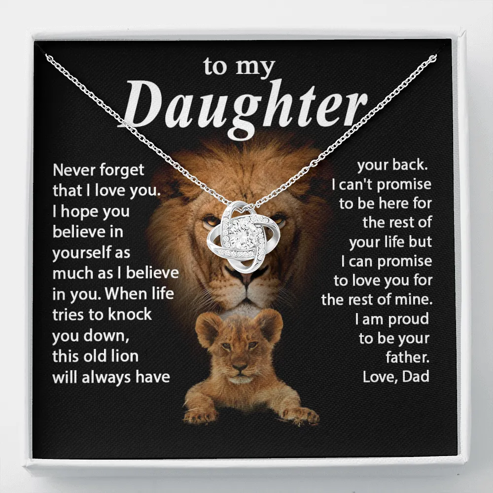 Daughter - Proud of you - Necklace