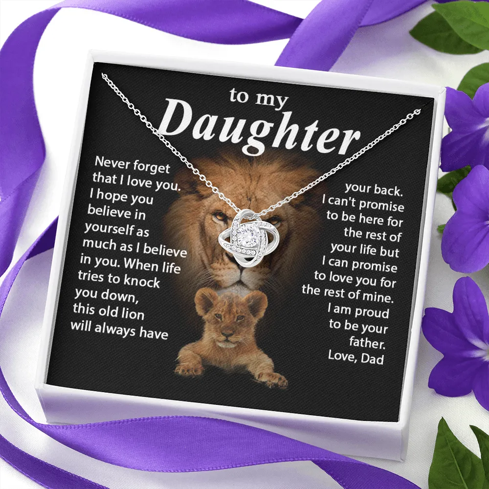 Daughter - Proud of you - Necklace