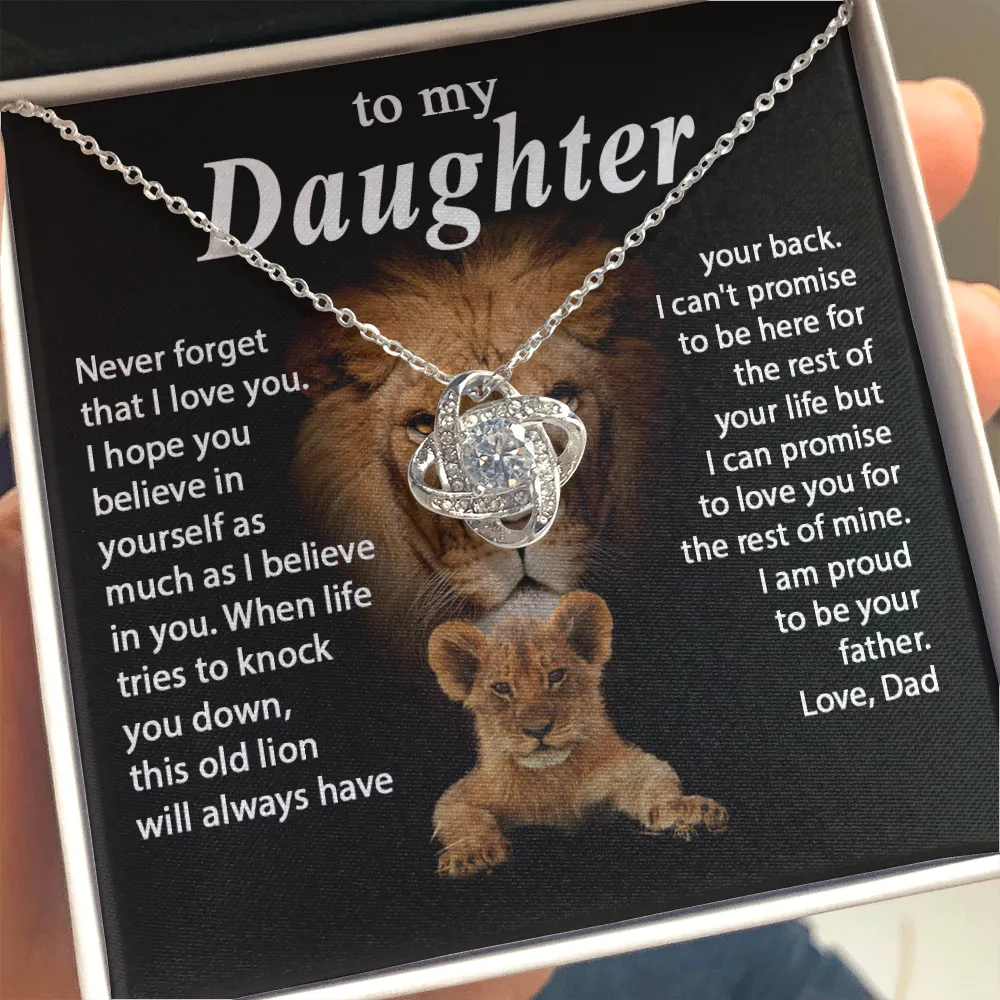 Daughter - Proud of you - Necklace