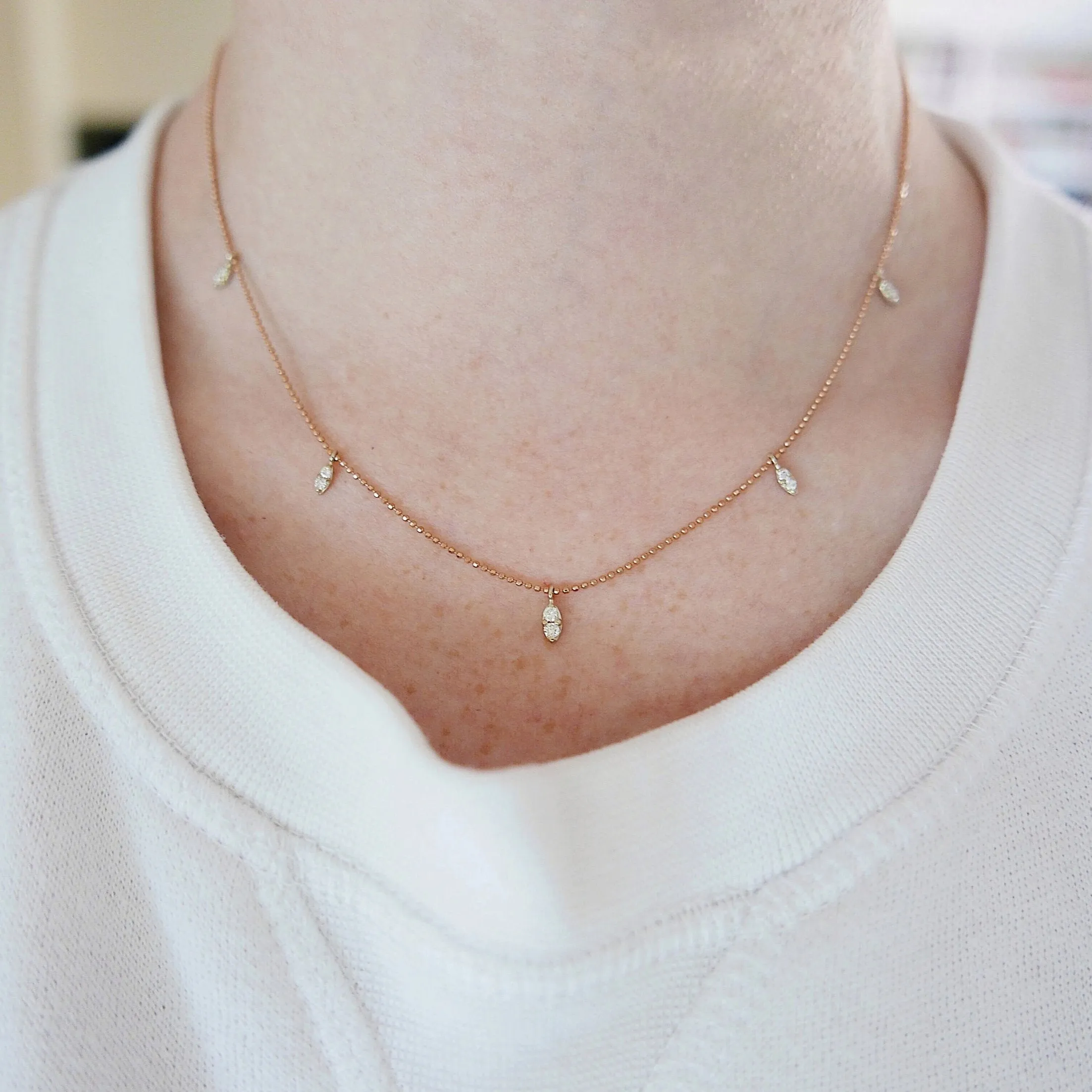 Deja Vu Diamond Necklace