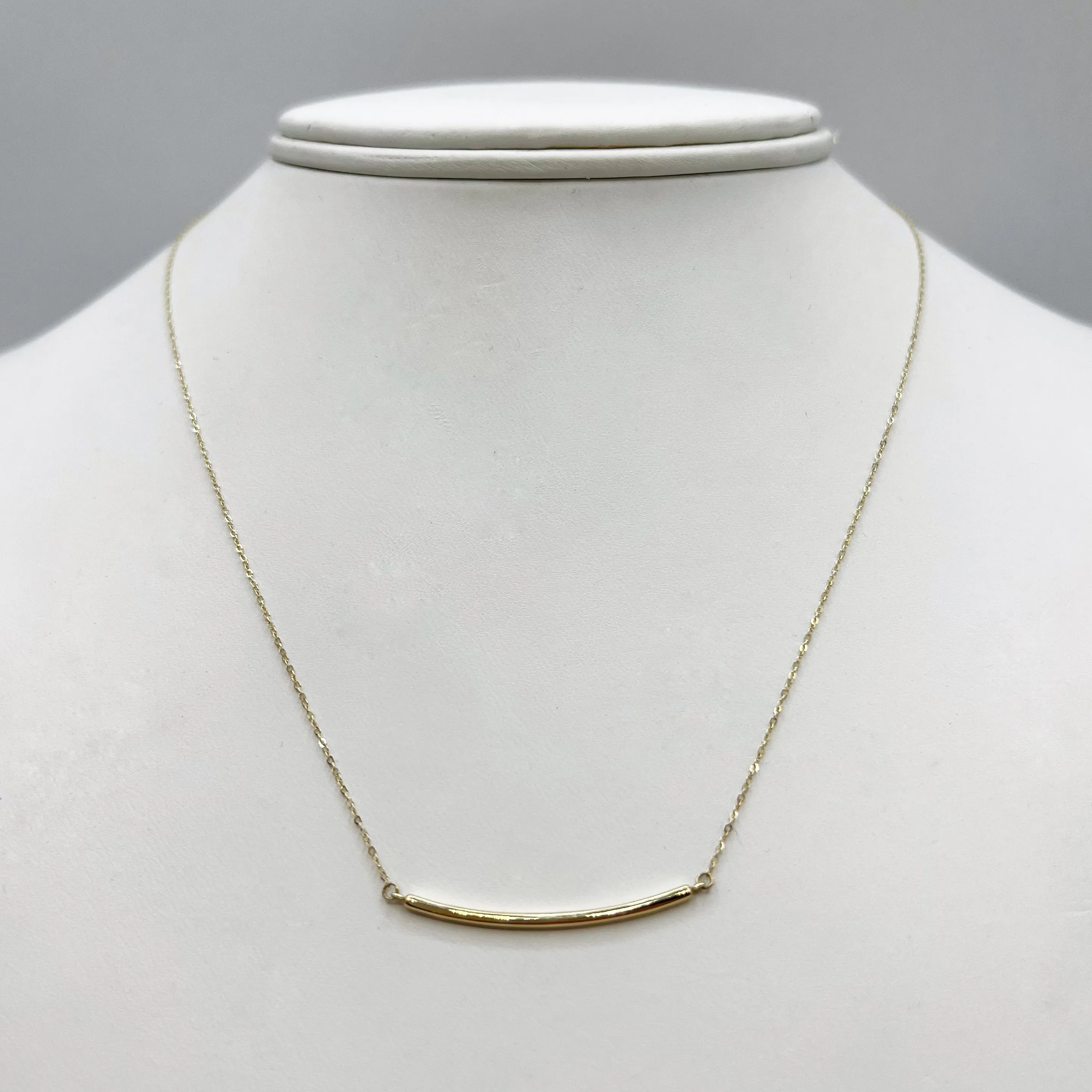 Delicate Golden Bar Necklace
