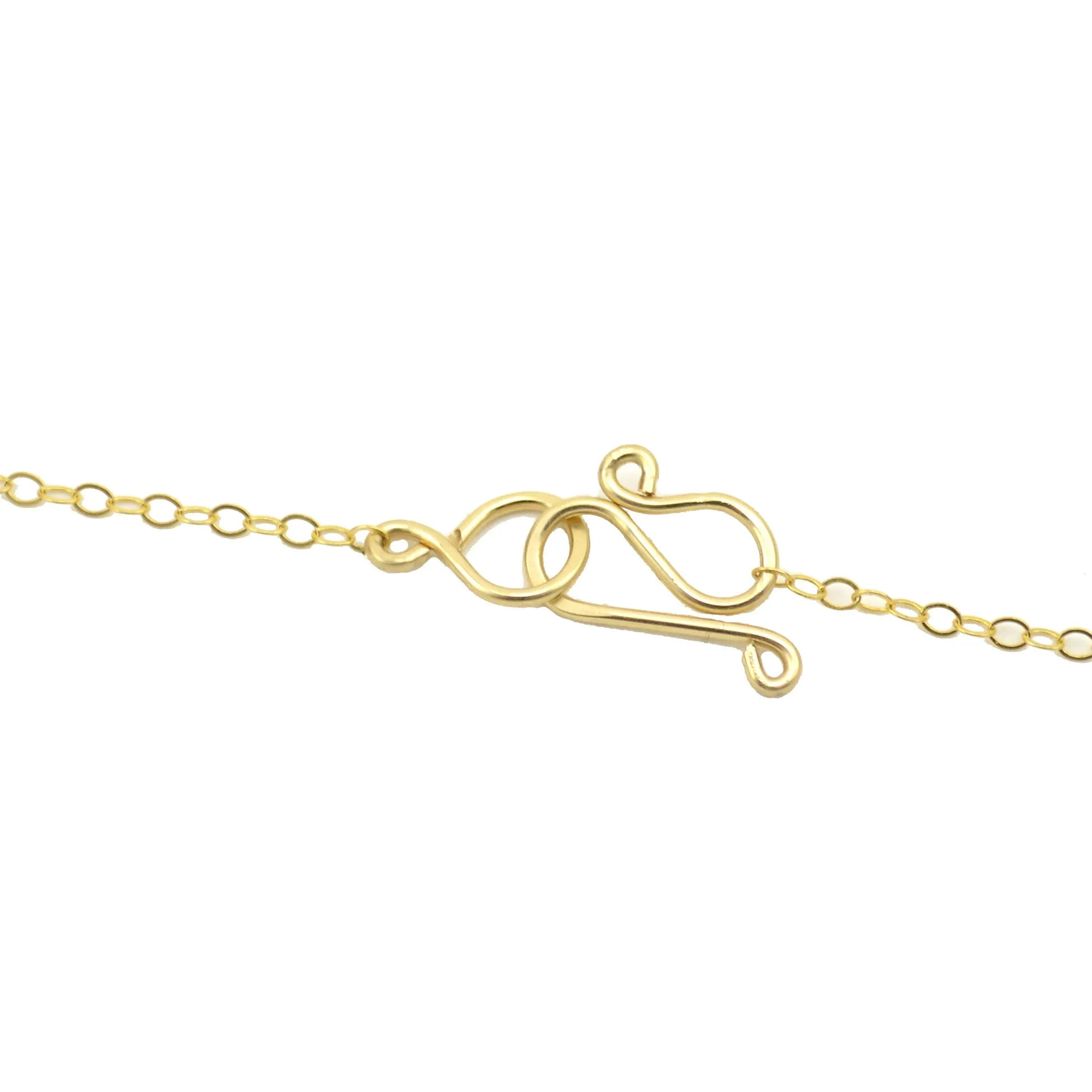 Delicate Kyanite Links Necklace