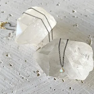 Delicate Petite Opal Necklace