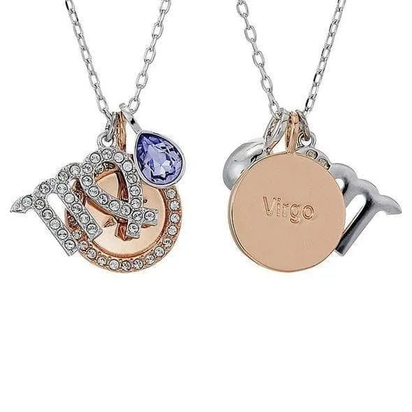 Detachable Unique Twelve Constellation Necklace with Diamond