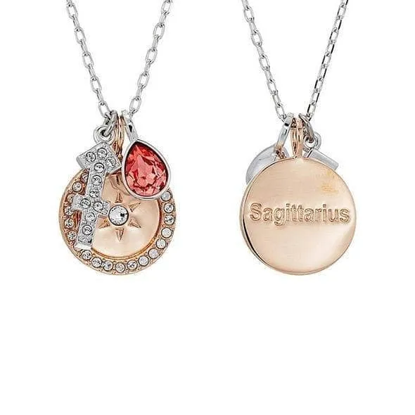 Detachable Unique Twelve Constellation Necklace with Diamond