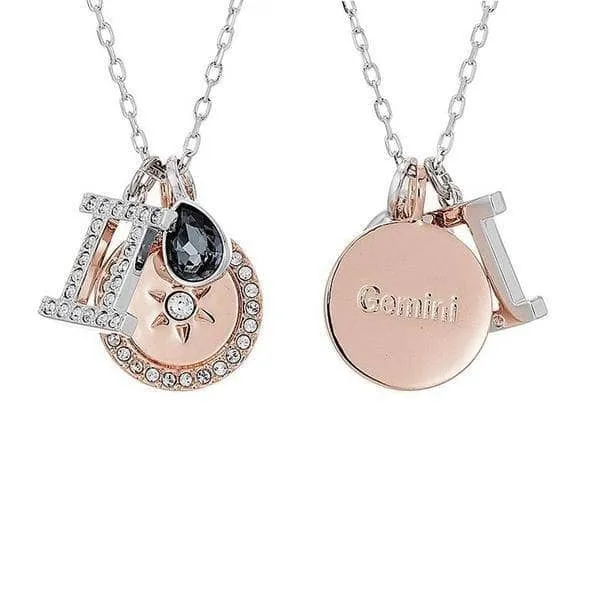 Detachable Unique Twelve Constellation Necklace with Diamond
