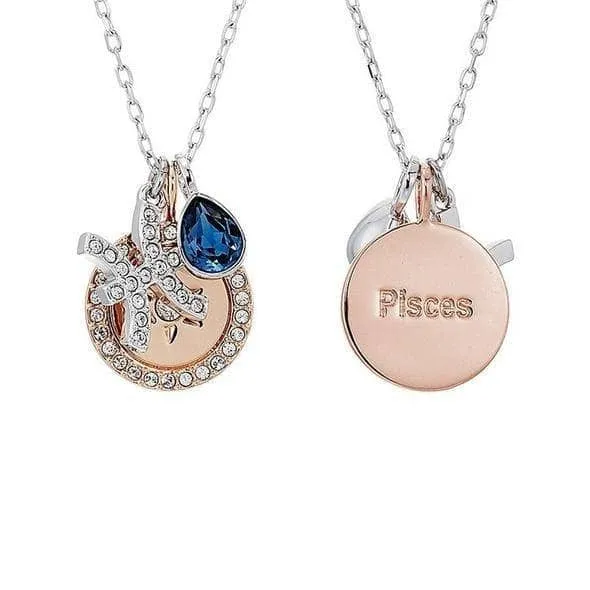 Detachable Unique Twelve Constellation Necklace with Diamond