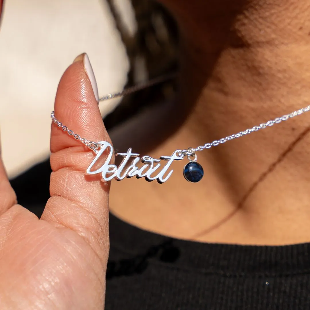 Detroit Necklace Pistons Edition | Gold
