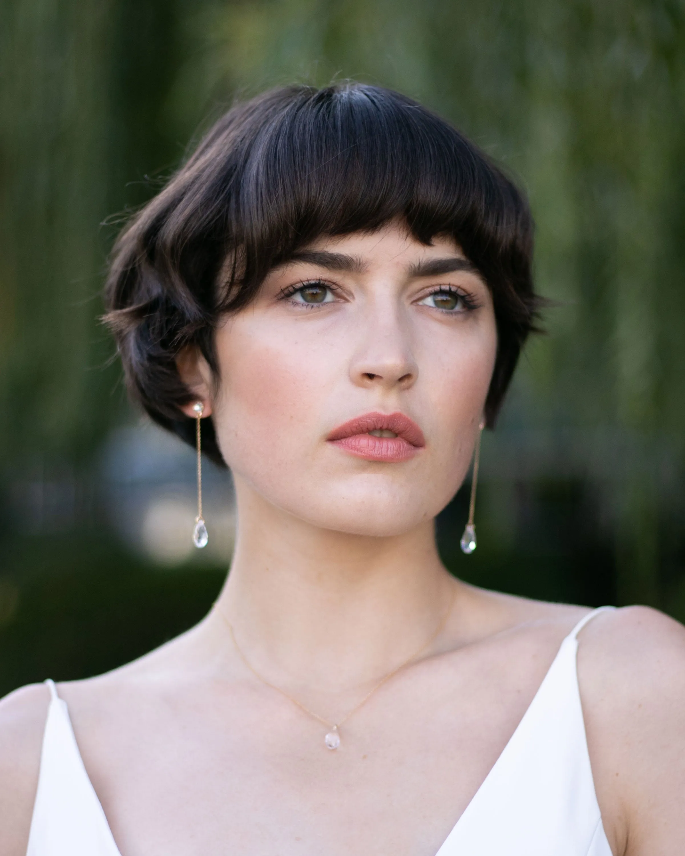 Dewdrop Crystal Necklace