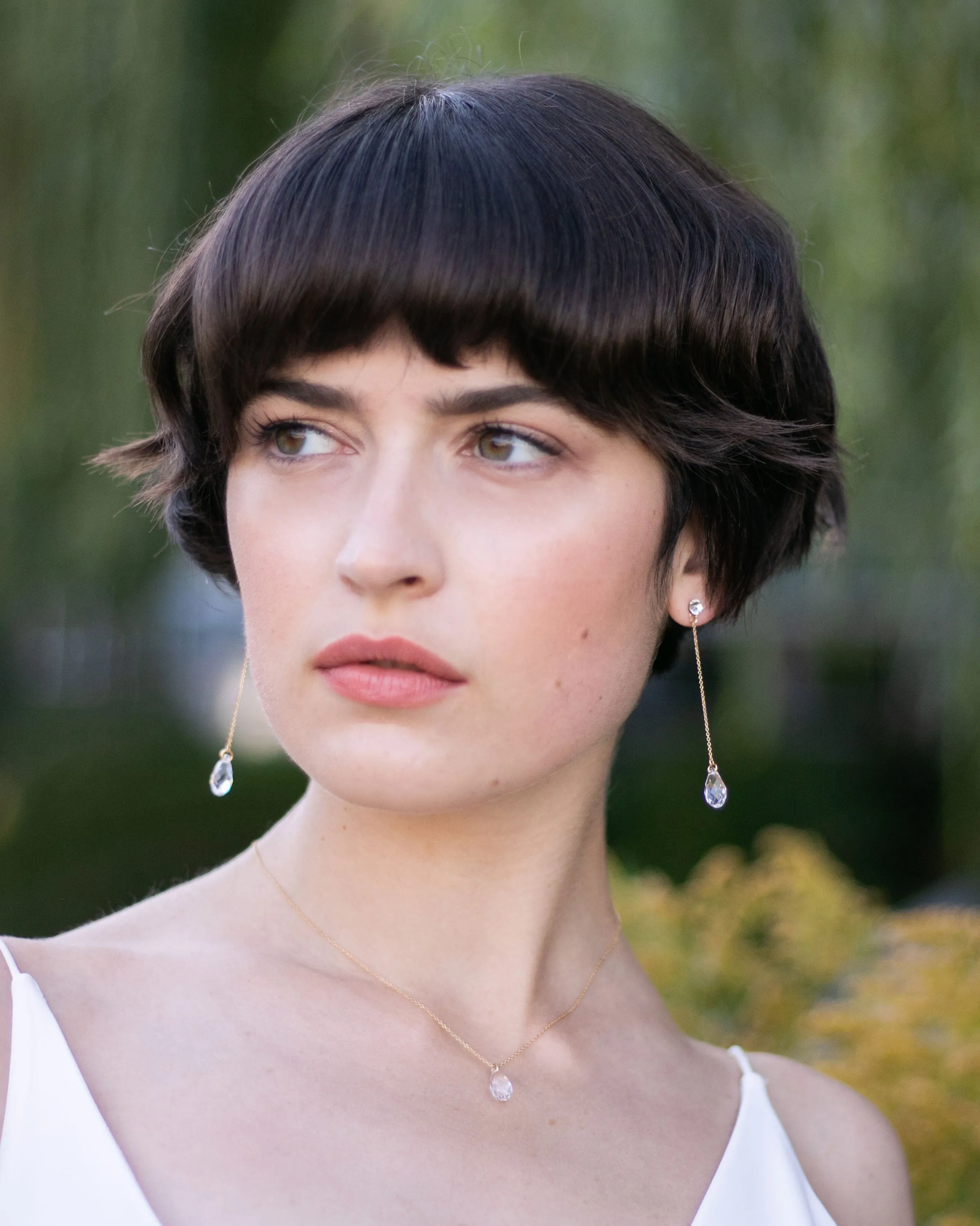 Dewdrop Crystal Necklace