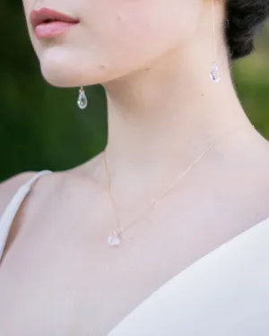 Dewdrop Crystal Necklace